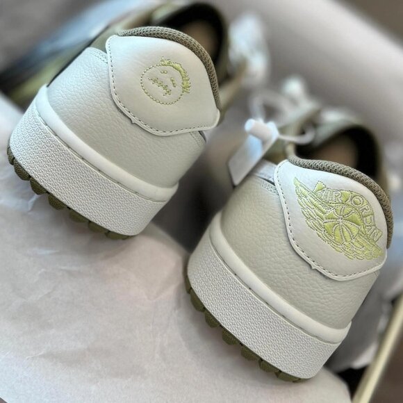 Jordan 1 Retro Low Golf Travis Scott Neutral Olive